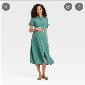 Maternity Shirt Dress. Great Condition. The Nines by HATCH
